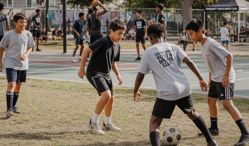 O papel dos clubes juvenis no incentivo ao esporte comunitário e à vida saudável